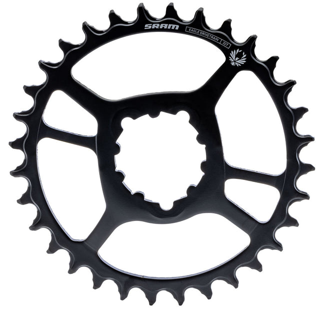 SRAM X-Sync 2 Eagle Direct Mount Chainring - 32t 12-Speed 3-Bolt Direct Mount 6mm Offset Steel BLK