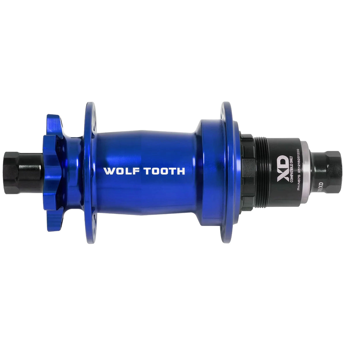 Wolf Tooth Components Mountain Rear Hub (XD) 6B  J-Bend 32h 12x148 Blue