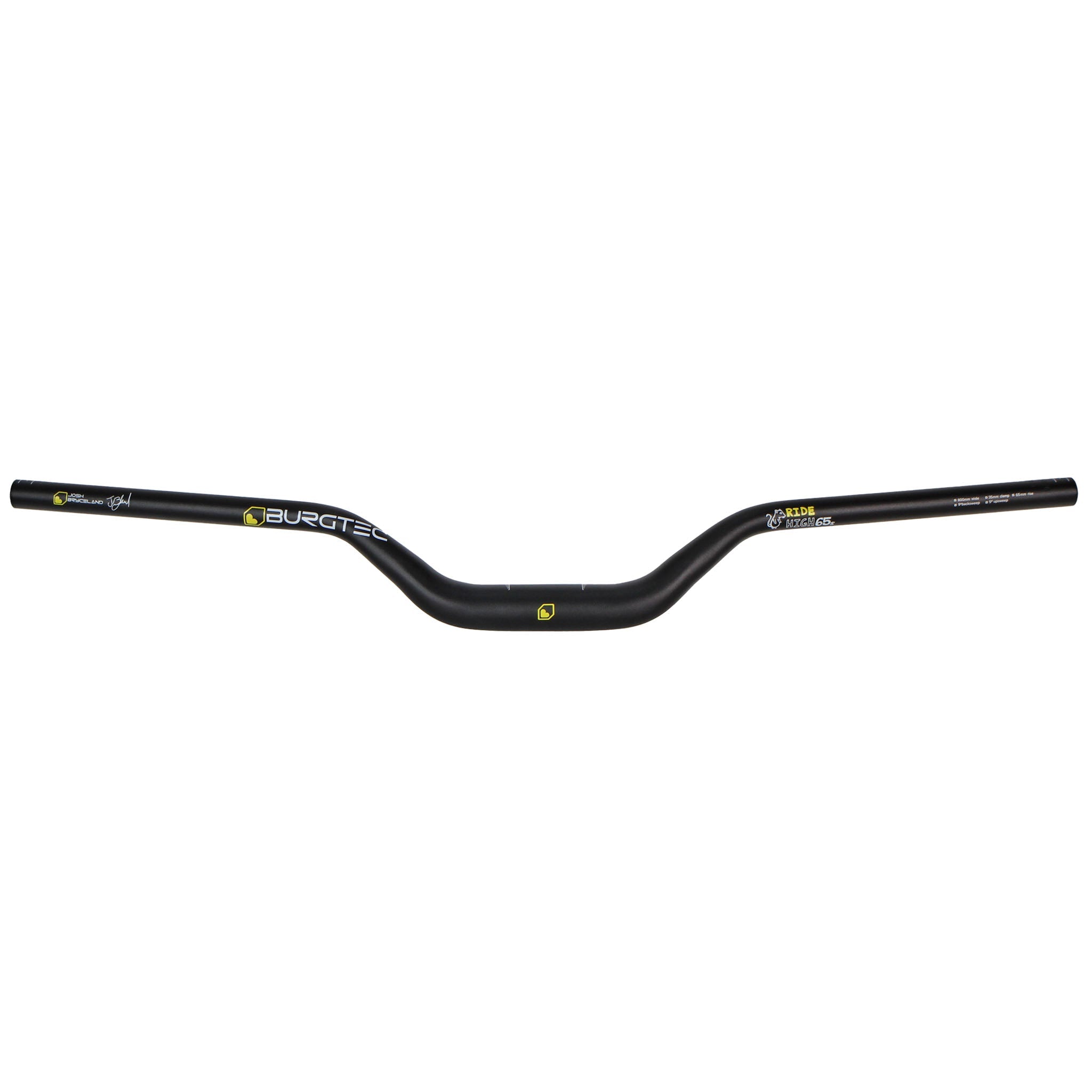 Burgtec Josh Bryceland Ride Wide Riser Bar - 35mm Clamp - 65 mm