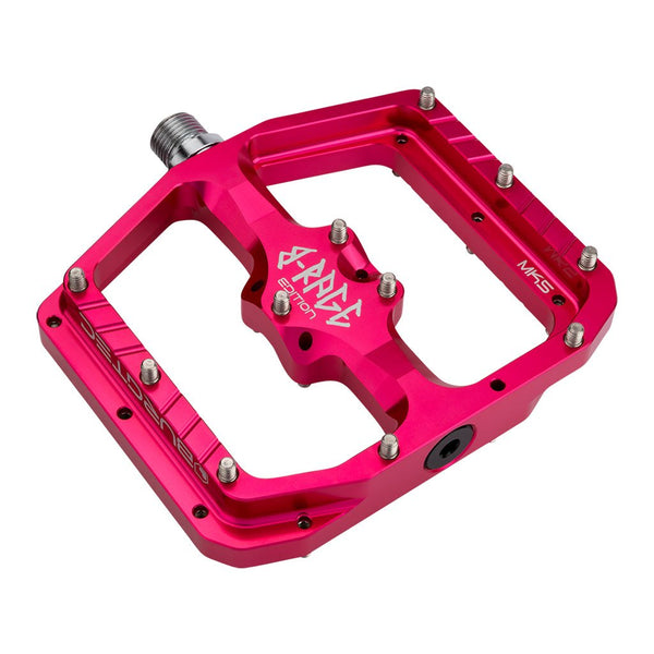 pedale mtb pink Burgtec Penthouse Flat MK5 B-Rage Edition Pedals (Pink)