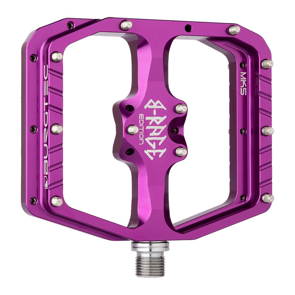 新品!! BURGTEC Penthouse Mk5 パープル / バーグテック Burgtec Penthouse Flat MK5 B-Rage Edition Pedals - Purple Rain