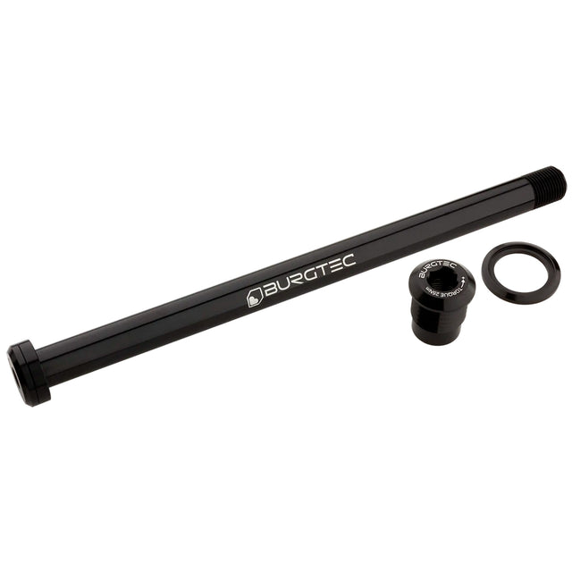 Burgtec Rear Axle - 180mm x 12mm 1.00mm Pitch - Burgtec Black - The Lost Co. - Burgtec - 10161 - 764283661852 - 