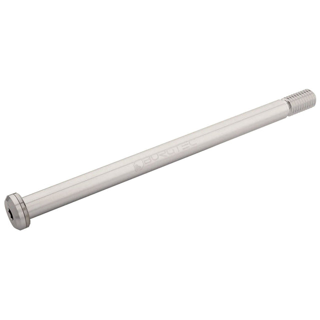 Burgtec Rear Axle - 188mm x 12mm 1.00mm Pitch - Rhodium Silver - The Lost Co. - Burgtec - 15167 - 724901938452 - 