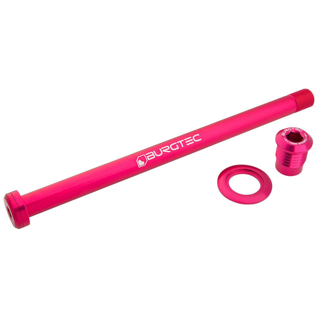 Burgtec Rear Axle - Orbea 186mm - Toxic Barbie Pink - The Lost Co. - Burgtec - 14459 - 724901937936 - 