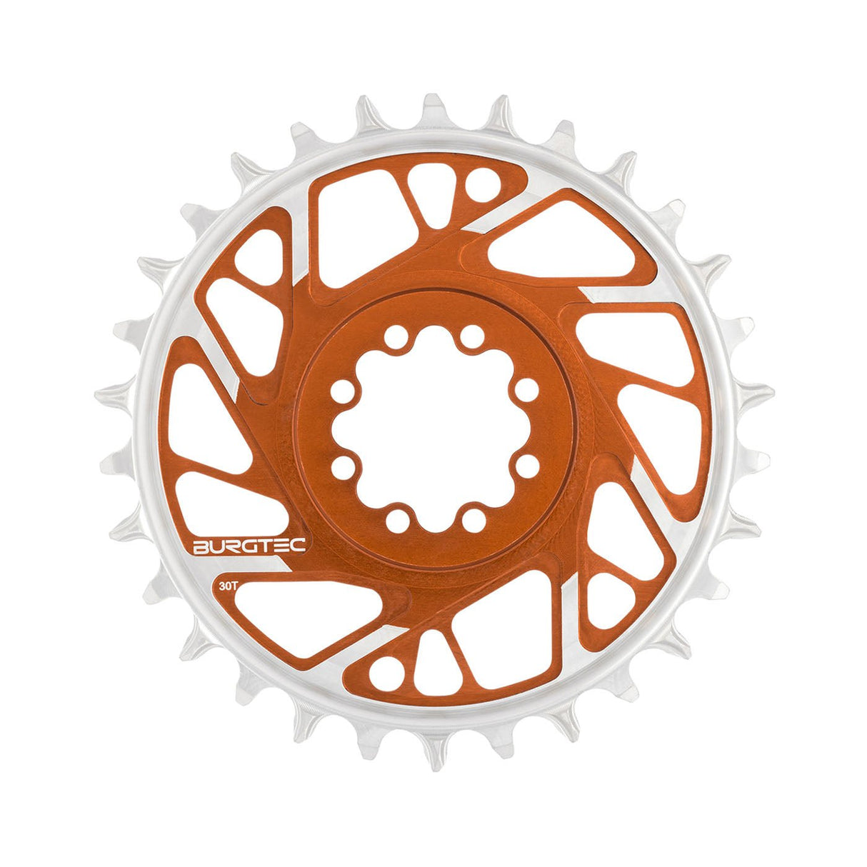 Burgtec T - Type Chainring - 30t - SRAM 8 - Bolt - Bronze - The Lost Co. - Burgtec - 13192 - 724901937004 - 