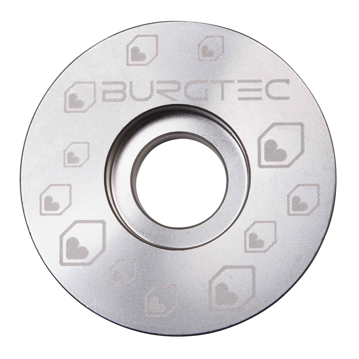 Burgtec Top Cap - Rodium Silver - The Lost Co. - Burgtec - 9307 - 712885685172 - 