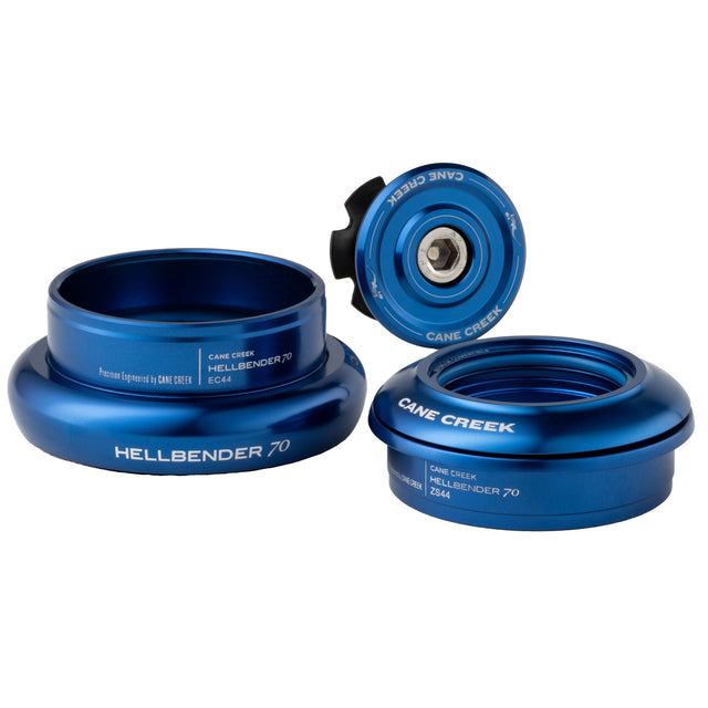 Cane Creek Hellbender 70-Series Headset - ZS44/28.6|EC44/40 - Blue - The Lost Co. - Cane Creek - BAA1187B - 840226113531 - -