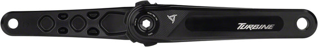 RaceFace Turbine Crankset - 175mm Direct Mount 143mm Spindle CINCH Interface 7050 Aluminum BLK