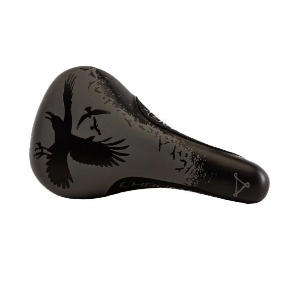 Chromag Overture LTD Saddle CrMo Rails - Ravens - The Lost Co. - Chromag - 125-139-007 - 826974057044 - 