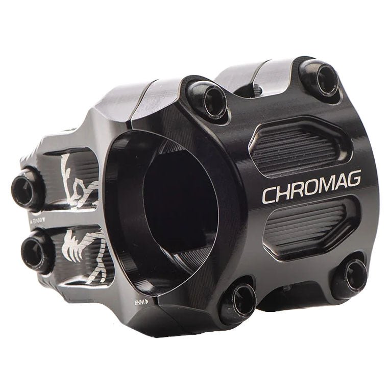 Chromag RIZA Stem (31.8) 0d x 32mm - Black - The Lost Co. - Chromag - 100-019-001 - 826974040183 - 