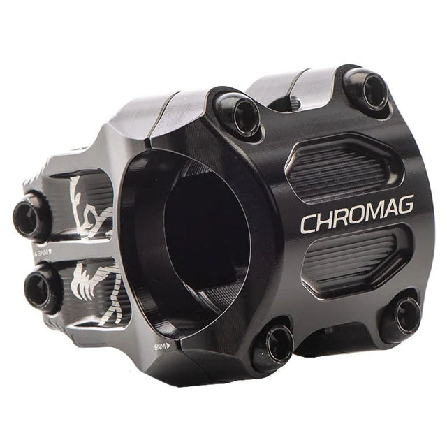 Chromag RIZA Stem (31.8) 0d x 32mm - Black - The Lost Co. - Chromag - 100-019-001 - 826974040183 - 
