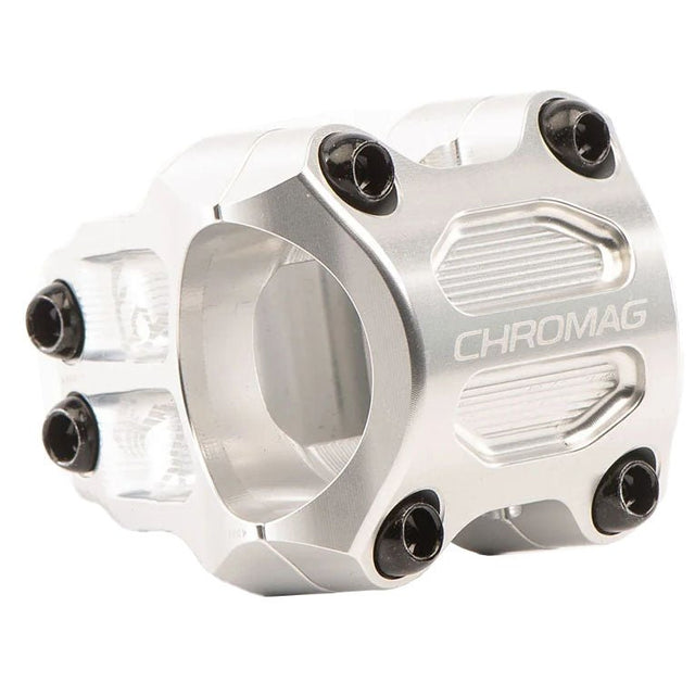 Chromag RIZA Stem - 35mm Clamp - 38mm Length - Silver - The Lost Co. - Chromag - 100-020-017 - 826974040527 - 
