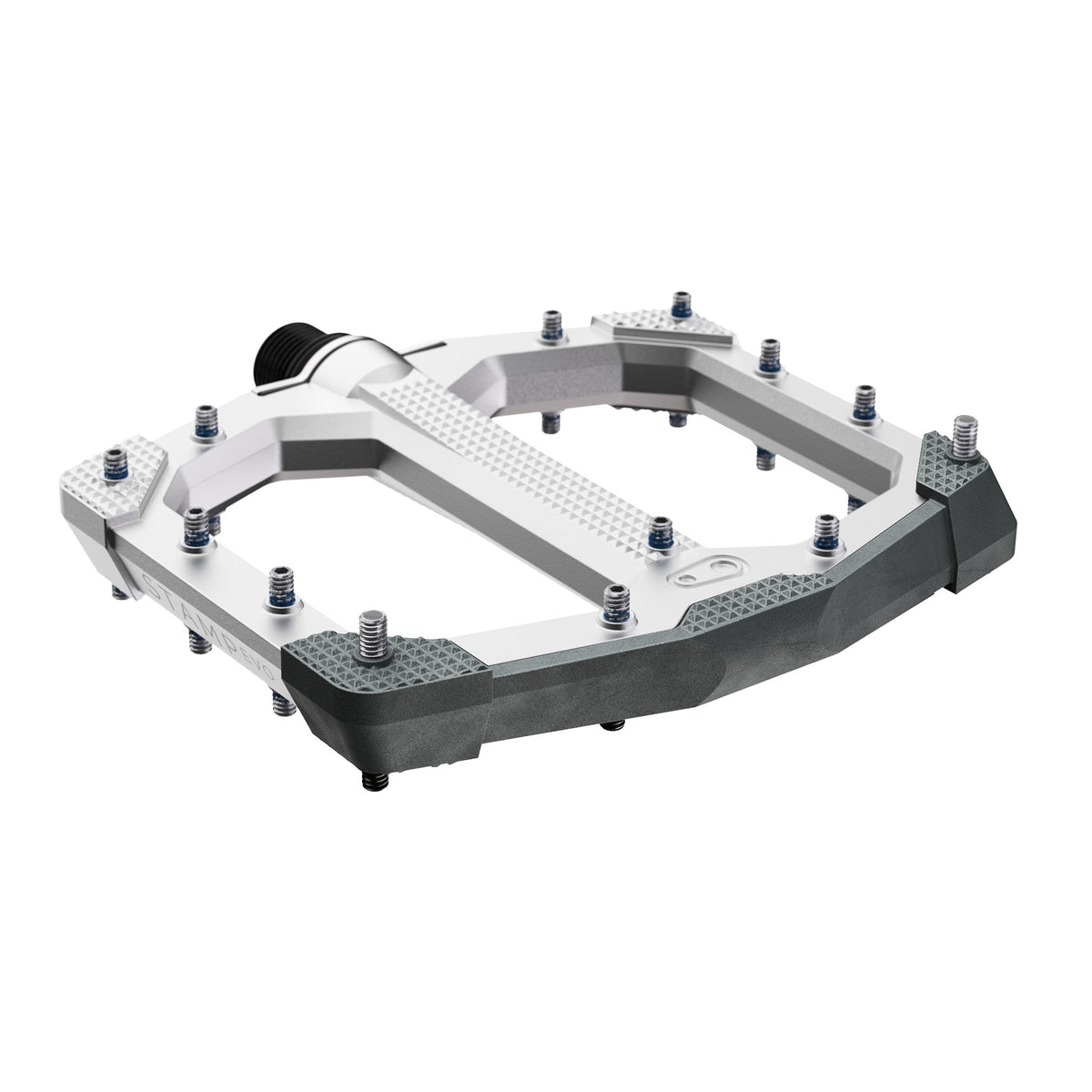 crankbrothers stamp pedal Evo Small Platform Pedals Silver – The Lost Co Category_Electric Guitar Amplifiers with large negative space Farbe:Heather Grey Ninja MTB Performance Clinic