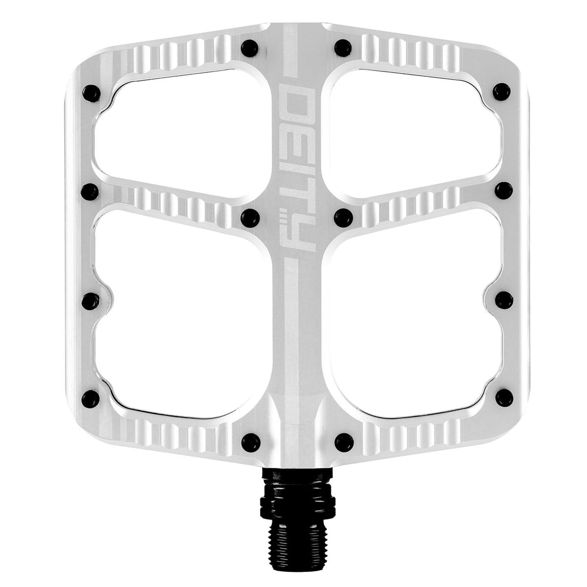 Deity Flat Trak Pedals - Silver