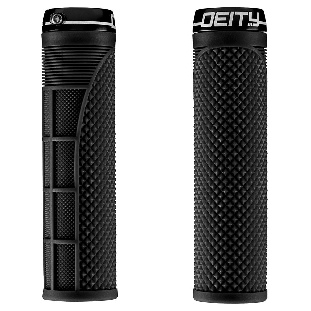 Deity Megattack Grips - Black – The Lost Co.