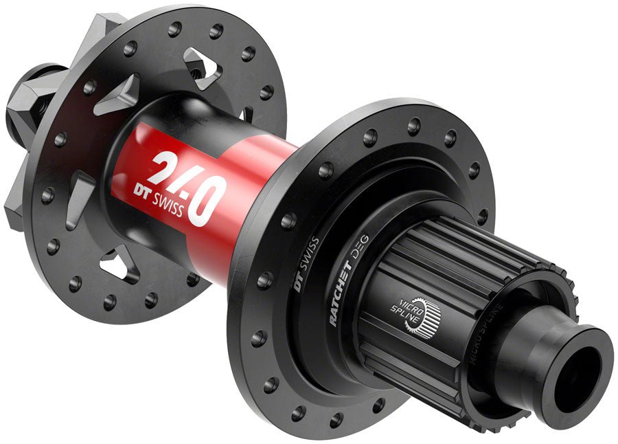 DT Swiss 240 DEG Rear Hub - 12x148mm - 6-Bolt - Micro Spline - 28H - 90pt - The Lost Co. - DT Swiss - H240TDD2R28SA0048S - 7613052396422 - -