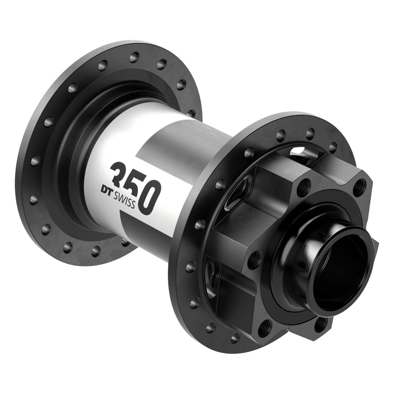 DT Swiss 350 Front Hub - 20x110mm Boost 6-Bolt Black 28H – The