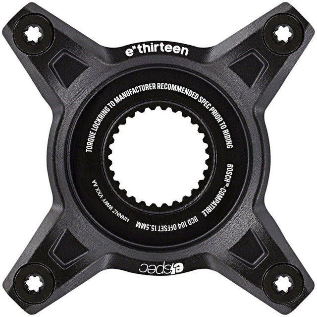 e*thirteen 104BCD Aluminum Direct Mount Spider for Bosch Gen 4/5 Motors - The Lost Co. - e*thirteen - CR5EPA-103 - 4711280341207 - 