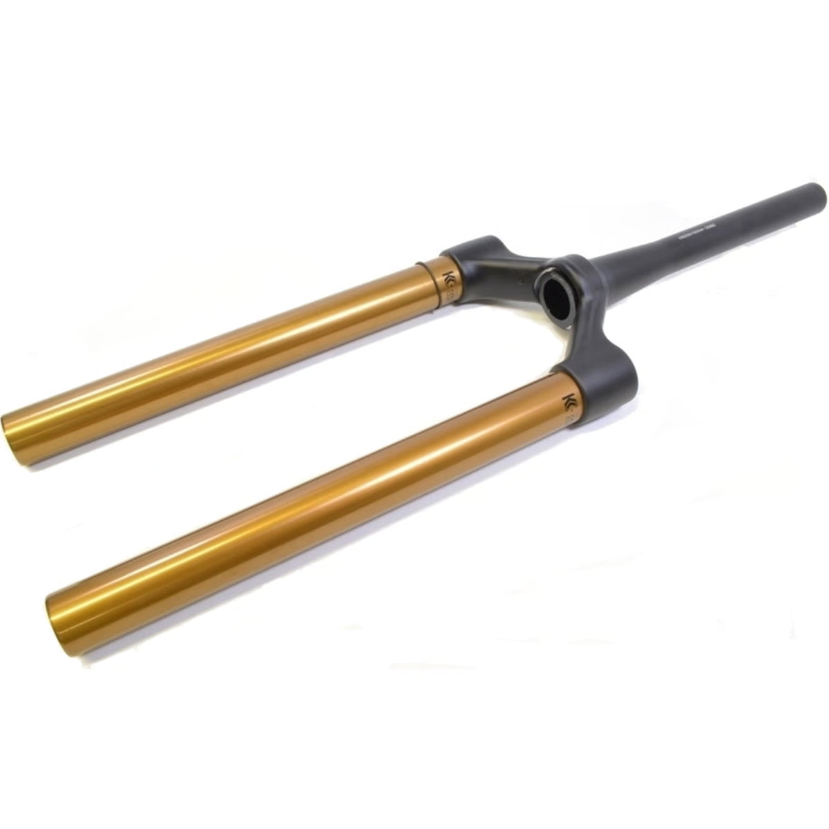 2018-2020 Fox 36 Factory Fork CSU Assembly - Kashima Stanchions - 27.5" 180mm Max Travel - 29" 160mm Max Travel - 15x110 Boost - Matte Black Crown - 1.5" Tapered Steerer Tube - 44mm Offset