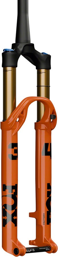 Fox 34 SL Factory Fork - 29" - 120mm - 15x110 - Kabolt SL - 44mm Offset - GRIP SL w/ 3 - Position Adj - Shiny Orange - The Lost Co. - Fox Racing Shox - 910 - 21 - 368 - 821973504186 - 