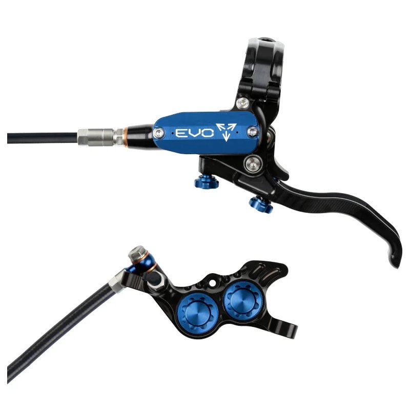 Hope Tech 4 Evo GR4 - Right/Rear - Black/Blue – The Lost Co.