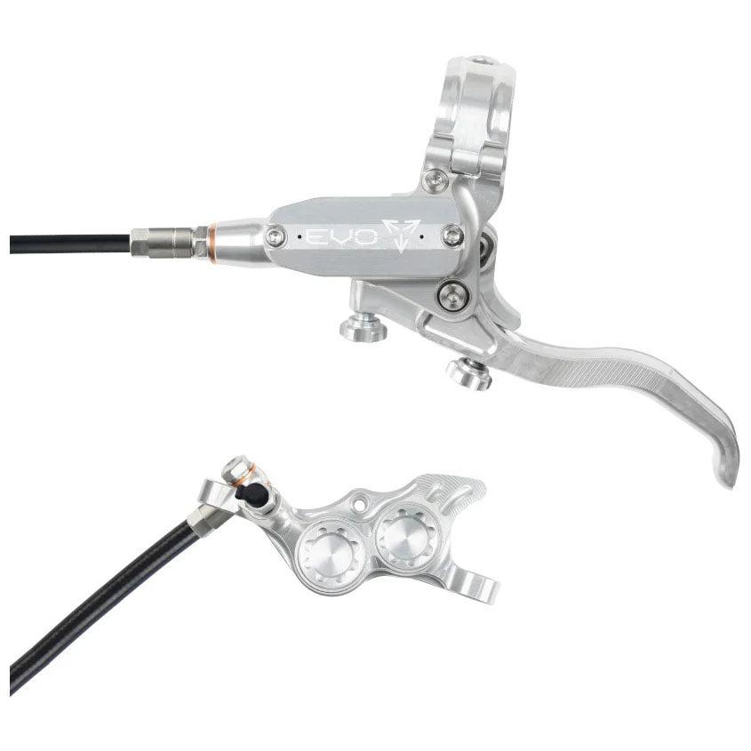 Hope Tech 4 Evo TR4 - Left/Front - Silver - The Lost Co. - Hope - B - HT3509 - B - HT3509 - 