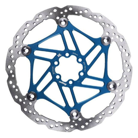Hope V4 Vented Disc Rotor - 6 - Bolt - 203mm - Blue - The Lost Co. - Hope - HBSP4342036VB - 5056454911466 - 