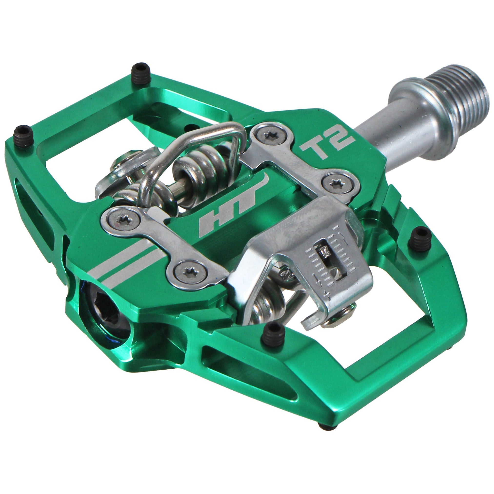 HT Pedals T2 Clipless Platform Pedals - Green – The Lost Co.