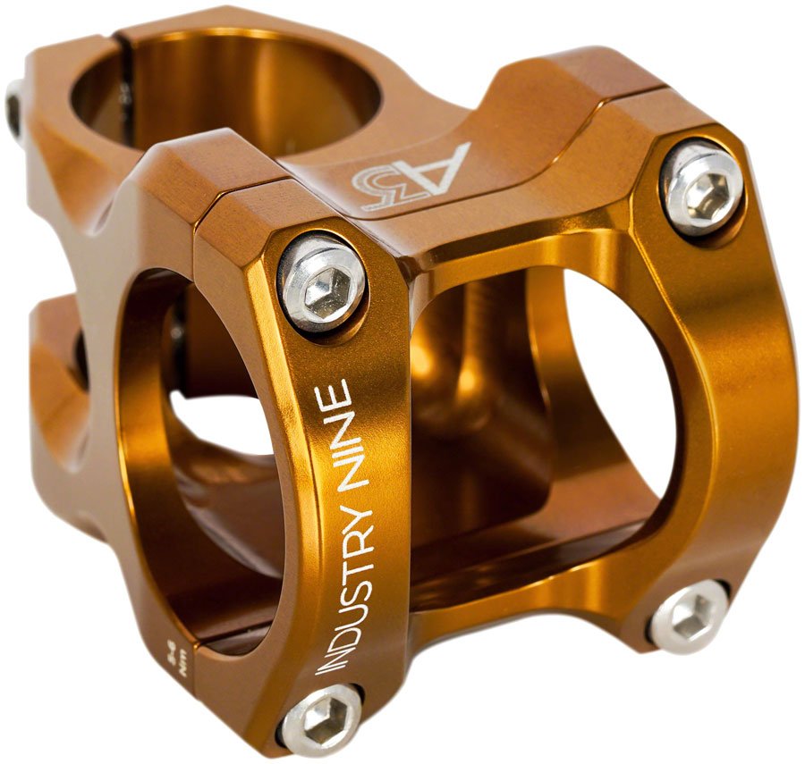 Industry Nine A35 Stem - 50mm Length - 35mm Clamp - Bronze - The Lost Co. - Industry Nine - SA35ZZ50 - 197769535000 - 