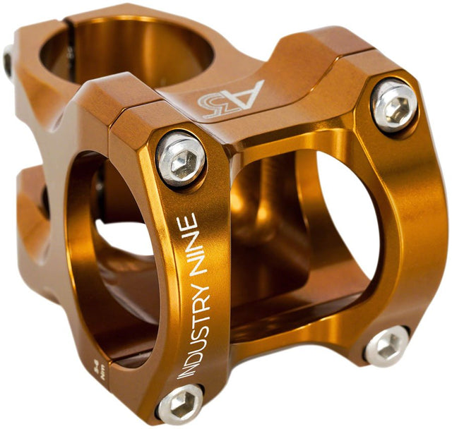 Industry Nine A35 Stem - 50mm Length - 35mm Clamp - Bronze - The Lost Co. - Industry Nine - SA35ZZ50 - 197769535000 - 