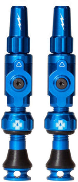 Muc - Off Big Bore Lite Tubeless Valve Stems - 30mm Length - Pair - Blue - The Lost Co. - Muc - Off - 21120 - 5037835219876 - 