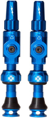 Muc - Off Big Bore Lite Tubeless Valve Stems - 35mm Length - Pair - Blue - The Lost Co. - Muc - Off - 21143 - 5037835220117 - 