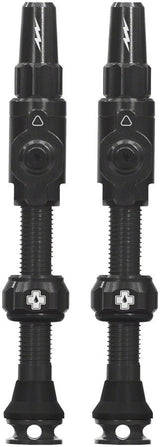 Muc - Off Big Bore Lite Tubeless Valve Stems - 45mm Length - Pair - Black - The Lost Co. - Muc - Off - 21152 - 5037835220209 - 