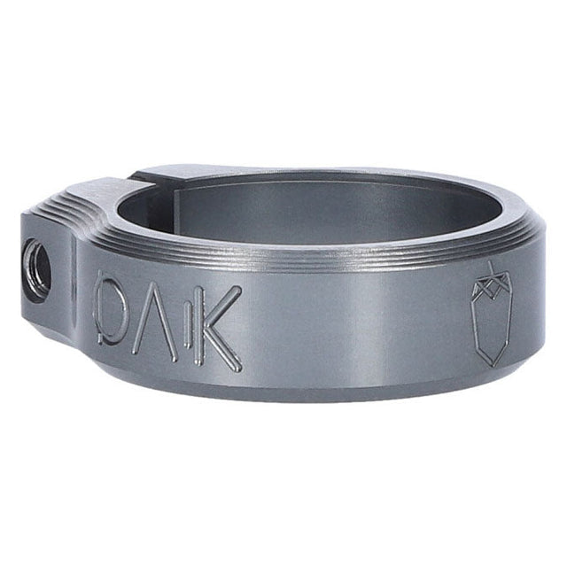 OAK Components Orbit Seatpost Clamp - 34.9mm Inner Diameter - Lunar Gray - The Lost Co. - OAK Components - 09 - 000 - A01 - E11 - 4262418010187 - 