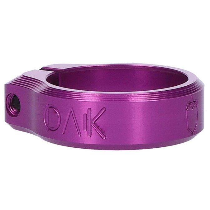 OAK Components Orbit Seatpost Clamp - 38.5mm Inner Diameter - Purple - The Lost Co. - OAK Components - 11 - 000 - A01 - E06 - 4262418011030 - 
