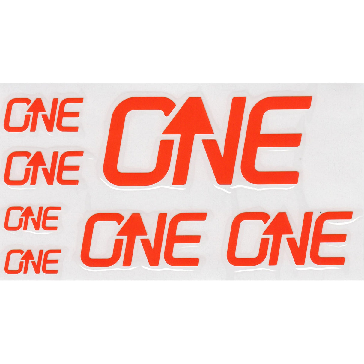 OneUp Components Riser Bar Decal Kit - Orange - The Lost Co. - OneUp Components - 1C0629ORA - 037462821942 - 