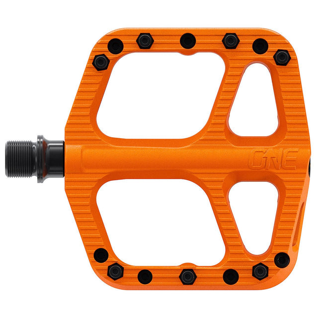 OneUp Components Small Comp Platform Pedals - Orange - The Lost Co. - OneUp Components - 1C0905ORA - 628219406019 - 
