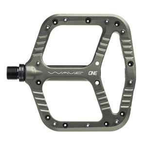 OneUp Components Wave Pedals - The Lost Co. - OneUp Components - 1C1010GRY - 0628219407429 - Grey - 