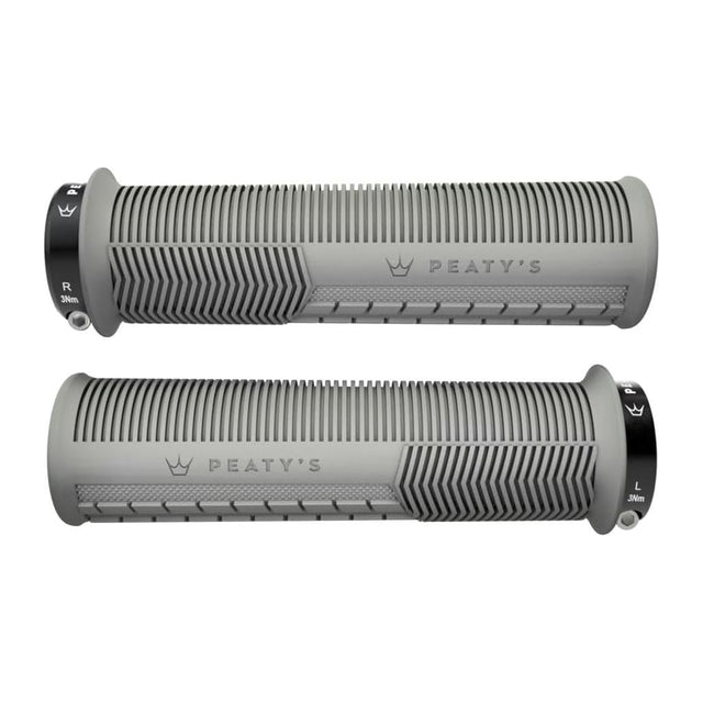 Peaty's Mushroom Thick Lock - On Grips - Slate - The Lost Co. - Peaty's - PGM - MSH - THK - SLT - 20 - 5060541588134 - 