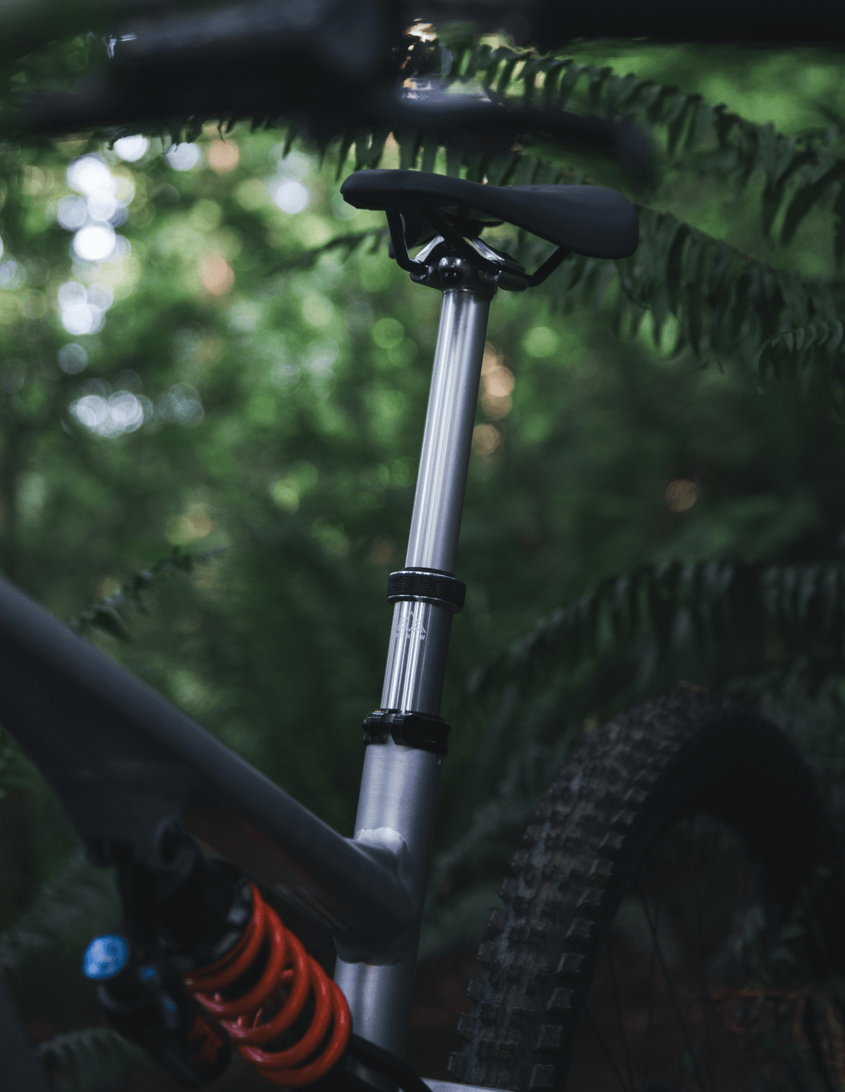 PNW Components Loam Dropper Post - Gen 2 - Silver - The Lost Co. - PNW Components - DP - LM2 - 309 - 125 - SL - 810035877146 - 30.9 mm - 125 mm