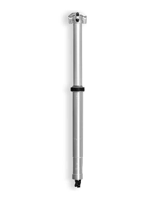 PNW Components Loam Dropper Post - Gen 2 - Silver - The Lost Co. - PNW Components - DP - LM2 - 309 - 125 - SL - 810035877146 - 30.9 mm - 125 mm