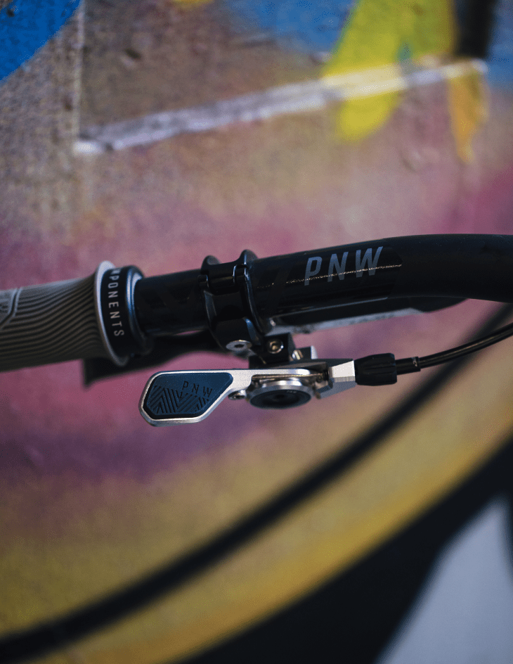 PNW Components Loam Lever Gen 2 - LTD Silver - 22.2 Clamp - The Lost Co. - PNW Components - DL - LM2 - LTD - 222 - BK - 810035877443 - 