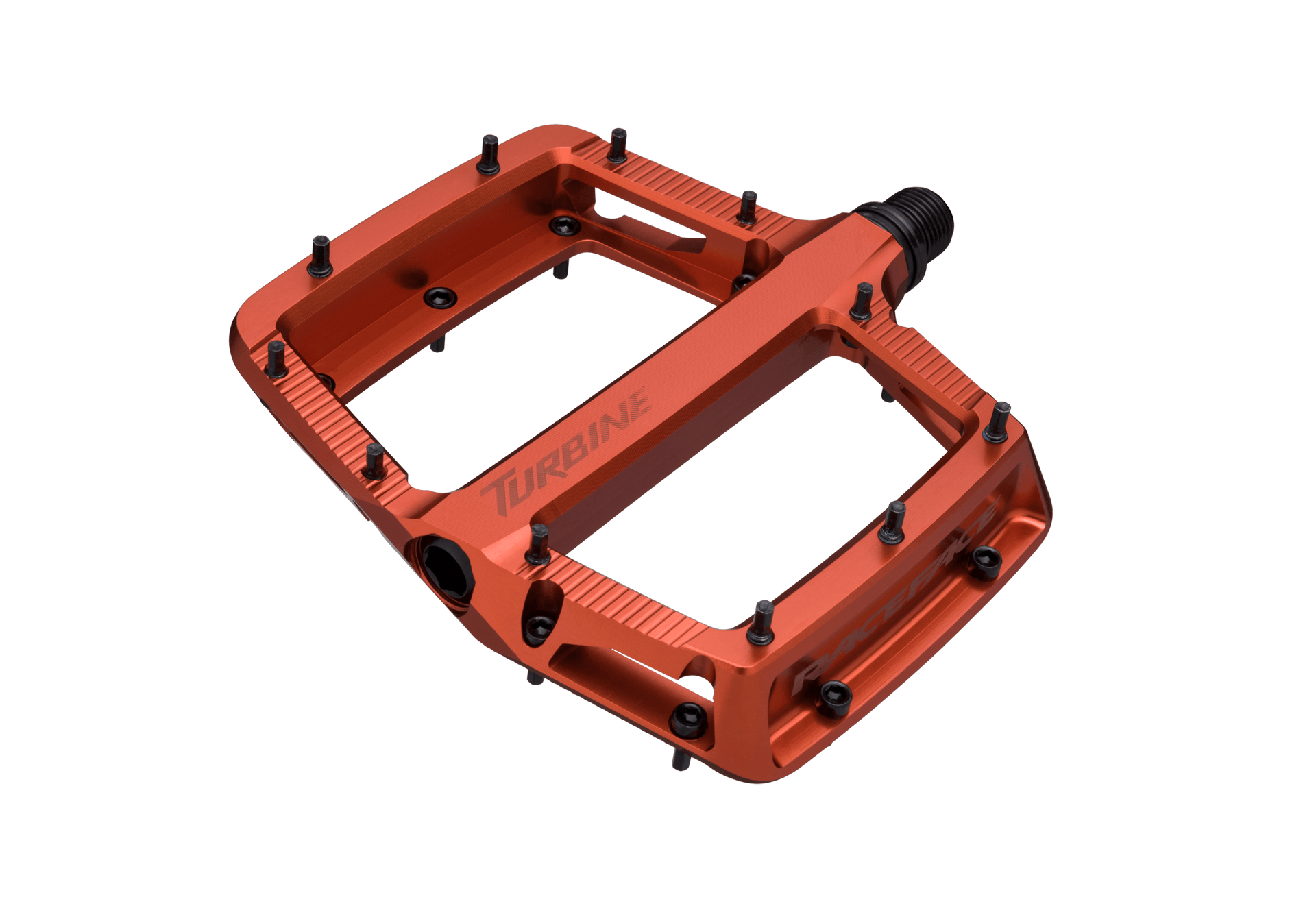 orange mtb pedals Race Face Turbine Pedal