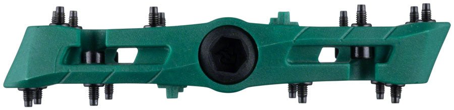 RaceFace Chester Pedals - Small - Green - The Lost Co. - Race Face - PD24COMPSGRN - 821973469416 - 