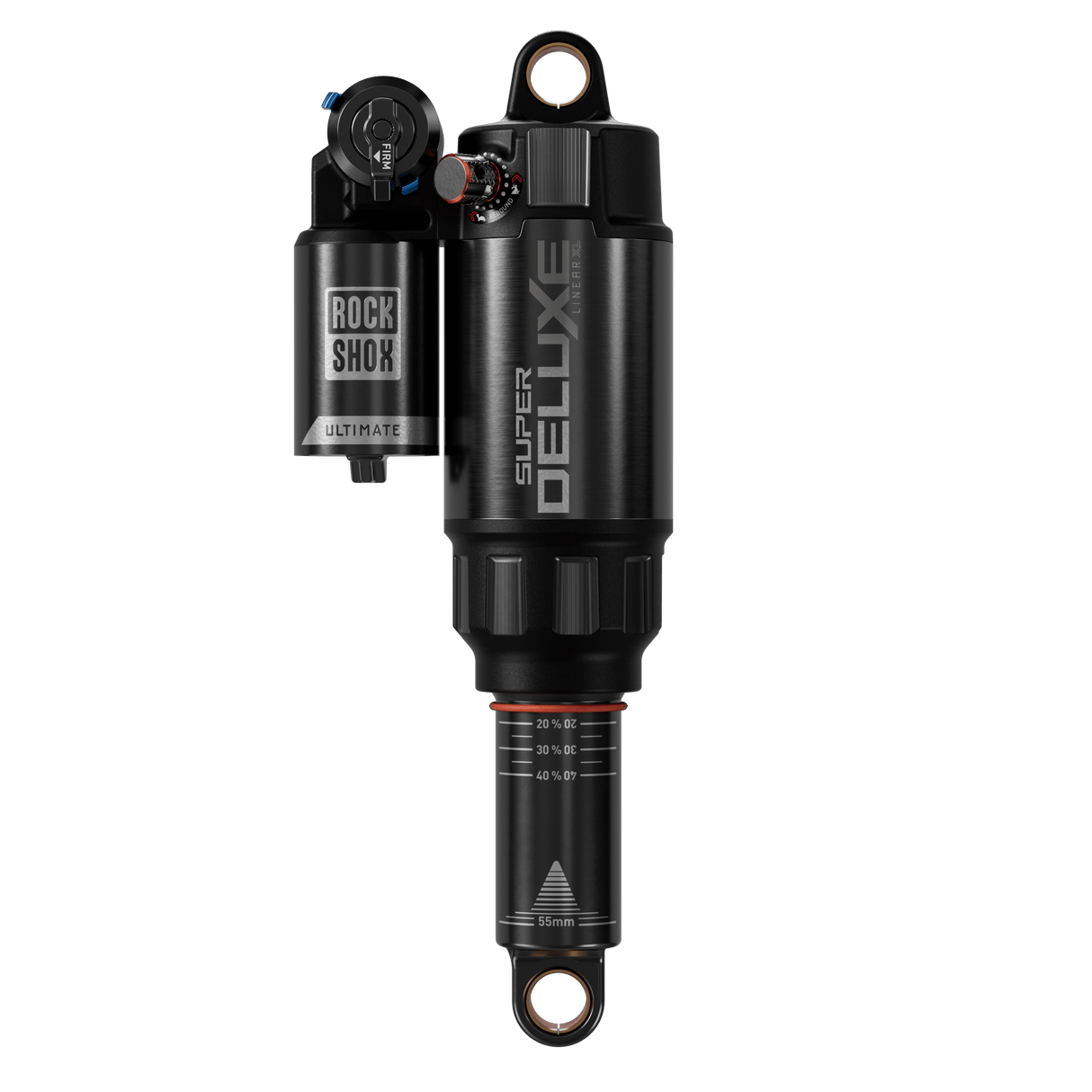 RockShox Super Deluxe Ultimate - RC2T - HBO - 230x57.5 - Santa Cruz Bronson 5 (2025+) - D1 - The Lost Co. - RockShox - 00.4118.551.031 - 710845931017 - 
