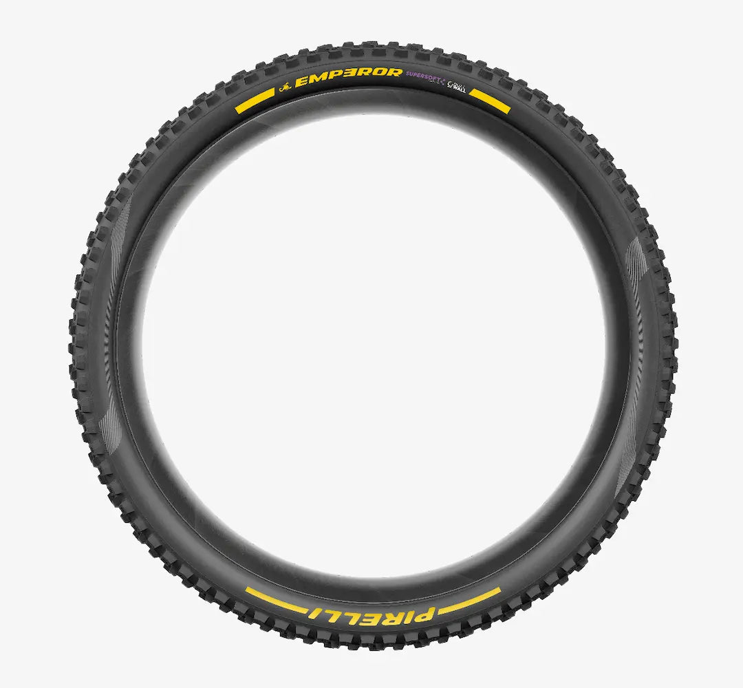 Pirelli Scorpion Emperor Tire - 29x2.4 - DualWall - SuperSoft - Black/Yellow