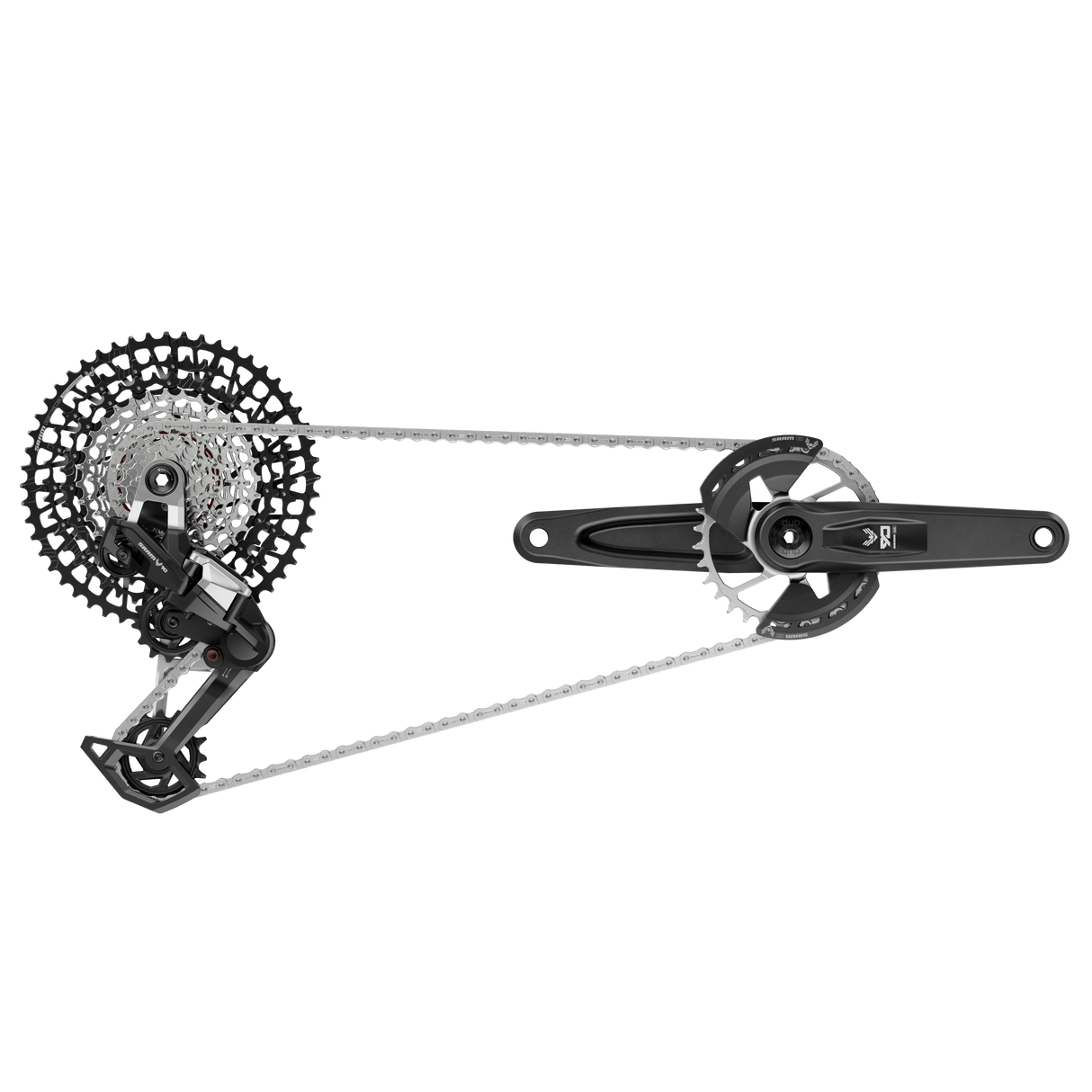 SRAM Eagle 90 T - Type Transmission Groupset - 175mm - The Lost Co. - SRAM - 00.7918.335.002 - 710845911002 - 