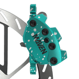 SRAM Maven Ultimate Brake - Expert Kit - Teal Splatter - The Lost Co. - SRAM - 00.5018.237.003 - 710845917349 - 
