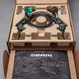 SRAM Maven Ultimate Brake - Expert Kit - Teal Splatter - The Lost Co. - SRAM - 00.5018.237.003 - 710845917349 - 
