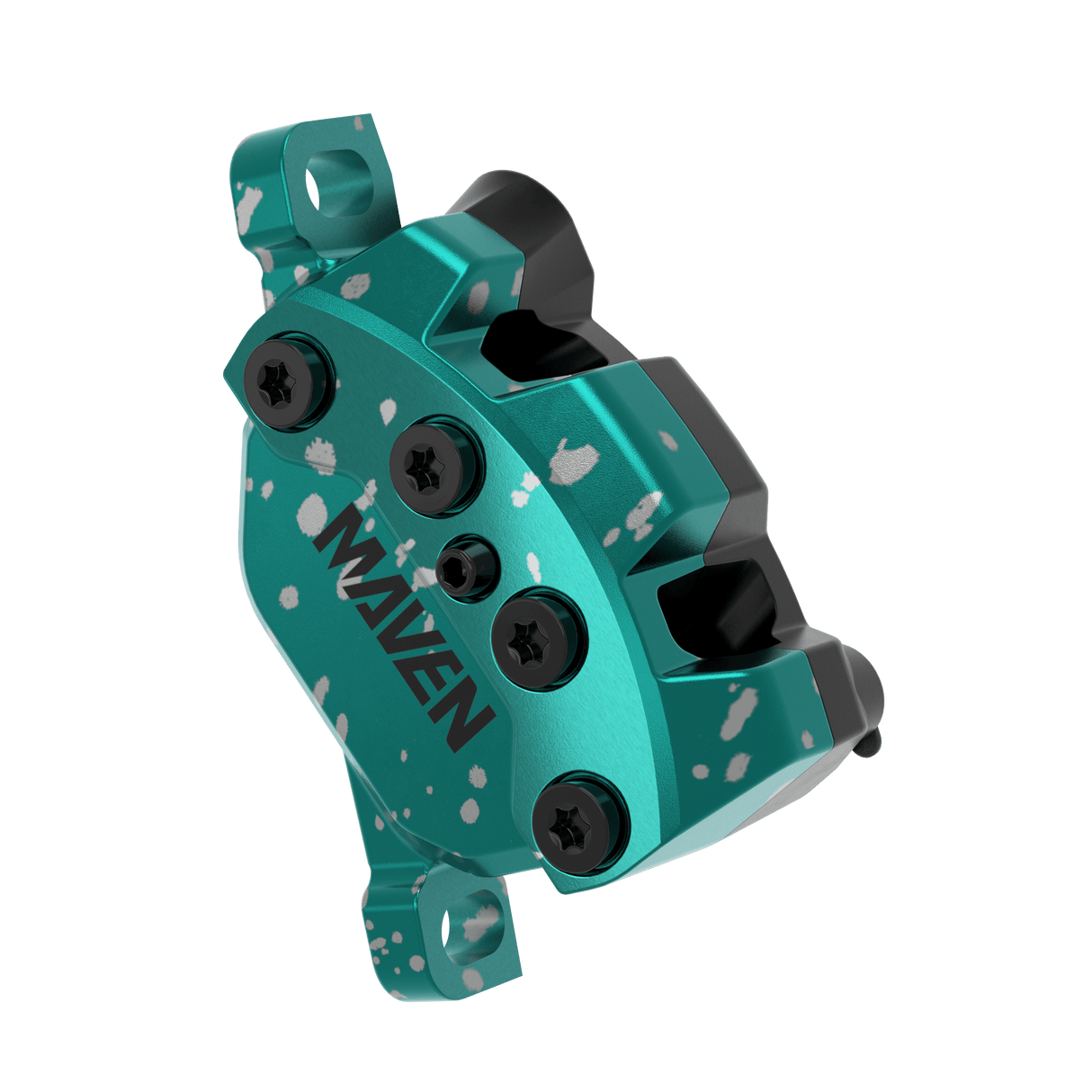 SRAM Maven Ultimate Brake - Expert Kit - Teal Splatter - The Lost Co. - SRAM - 00.5018.237.003 - 710845917349 - 